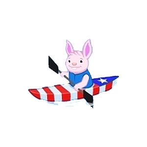 United States Kayak Bunny